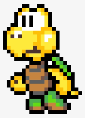 Koopa Troopa - Mario Koopa Troopa Pixel #3251313