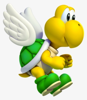 King Koopa Troopa Download - Super Mario Flying Turtle #3251378
