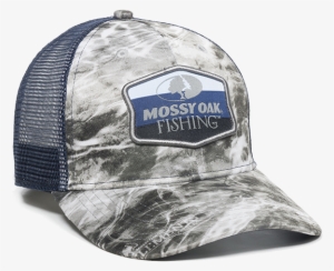 Mossy Oak® Elements Agua Manta/navy Snapback Hat - Mossy Oak Fishing Hat #3251421
