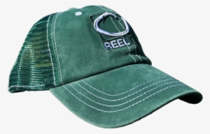 Circle Hook Wash Fishing Trucker Hat - Hat #3251450