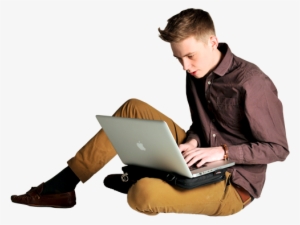 Laptops - Person With Laptop On Lap #3251657