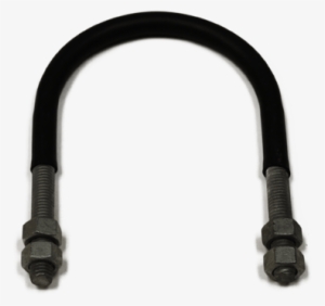 The Coated U Bolt Is A Seamless, Vulcanized, Polyolefin - Pvc Coated U Bolt #3252481