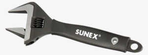 8″ Widemouth Series Adjustable Wrench - Sunex 8in Wide Jaw Adjustable Wrench 9612 #3252618