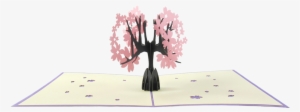 Blossom Tree Popz Pop Up Card - Illustration #3252760