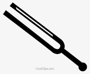 Tuning Fork Royalty Free Vector Clip Art Illustration - Tuning Forks Clip Art #3253178