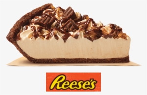 Reese's® Peanut Butter Cup Pie Is A Creamy Pie Filling - Burger King Menu Pie #3253179