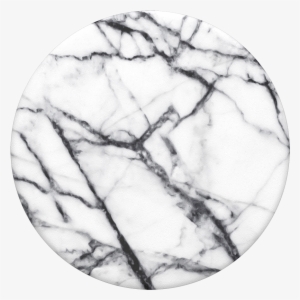 Dove White Marble - Dove White Marble Popsockets Popgrip #3253215