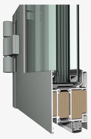 Cs 77 Fp Door Fire - Aluminium Door Detail #3253345