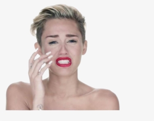 World Of Png - Miley Cyrus Wrecking Ball Face #3253507