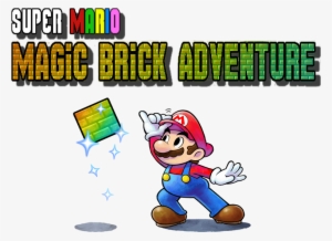 Super Mario Magic Brick Adventure - Mario & Luigi Paper Jam Bros. (nintendo 3ds) #3253770