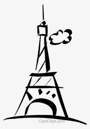 Eiffel Tower, Paris Royalty Free Vector Clip Art Illustration - Eiffel Tower #3254252