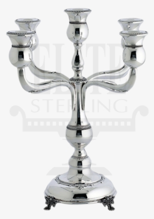 Close Filigree Silver Candelabra 5 Light - Silver #3254407
