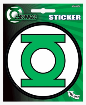 Green Lantern Logo Sticker - Green Lantern Superhero Symbol #3254769