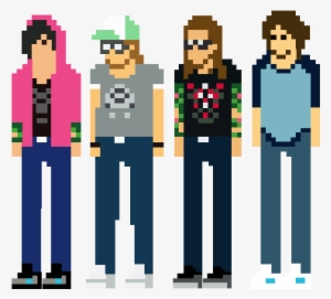 Transparent Fall Out Boy Trail - Fall Out Boy Pixel #3255144