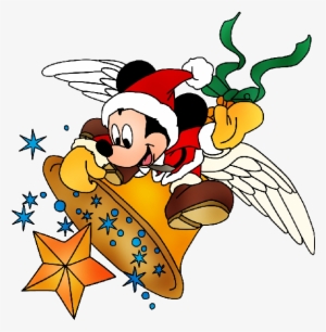 Mickey Mouse Xmas Clip Art Images - Cartoon Christmas Clipart Mickey Mouse #3255270