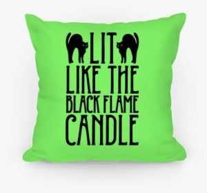 Lit Like The Black Flame Candle Pillow - Men's Hocus Pocus Shirt #3256544