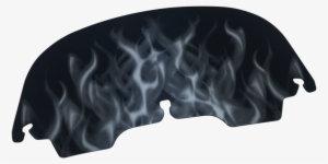 Kuryakyn 1277 Black Flame 7" Airmaster Fairing Windshield - Kuryakyn 1272 Airmaster Windshields #3256903