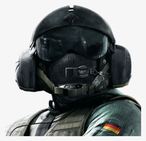 Tom Clancy S Rainbow Six Siege Operator Jäger Ubisoft - Militar Mascara De Gas #3257132