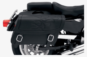 Saddlemen Medium Black Flame Highwayman Tattoo Zip - Moto Brašny Saddlemen Highwayman Tattoo Black - Large #3257184