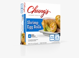 Chung's 4ct Shrimp Egg Rolls - Chungs Egg Rolls, Shrimp - 4 Egg Rolls, 12 Oz #3257597