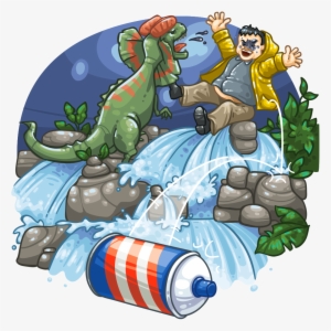 Dilophosaurus Attack #3258076