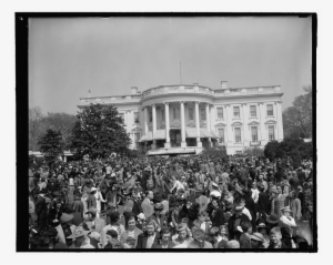 Thousands Took Part In The 1939 Easter Egg Roll Hosted - Crowd #3258126