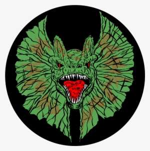Image Of Jp Dilophosaurus Canvas Patch #3258129