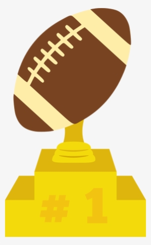 #pp-3320 Football Trophy - Logo American Football Ball #3258306