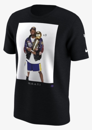 Kobe Bryant Trophy Photo T-shirt - Kobe Retirement Shirt #3258710
