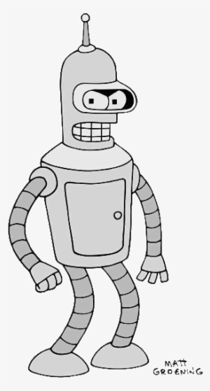 Desaturate - Bender Futurama #3258734