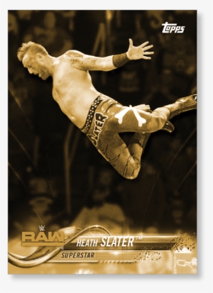 2018 Topps Wwe Heath Slater - Kickflip #3258912