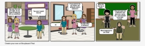 Story Mean Girls - Cartoon #3259815