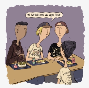 “mean Girls X Pop Punk ” - Wednesdays We Wear Blink #3260156