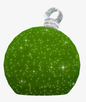 Green Christmas Ornament Png #3260877
