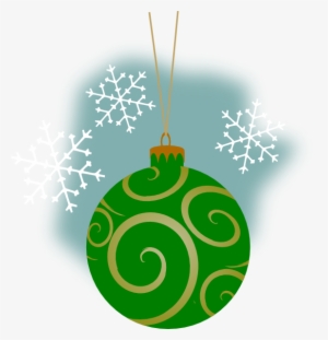 How To Set Use Green Decorative Ornament Clipart - Copo De Nieve Verde Png #3261024