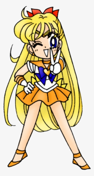 Transparent Sailor Venus Scan By Miss Dream - Sailor Venus #3261149