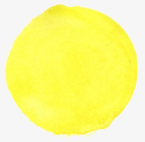 4 Yellow Watercolor Circle - Yellow #3261156 4 Yellow Watercolor Circle - Yellow #3261156