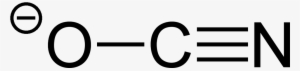 Cyanate Ion 2d - Nitrile Oxide #3261548