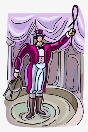 Ring Master Royalty Free Vector Clip Art Illustration - Cartoon #3262348