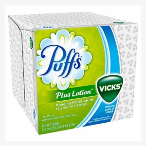 Ended - Puffs Plus Lotion With Vicks Facial Tissues 1 Cube #3262371