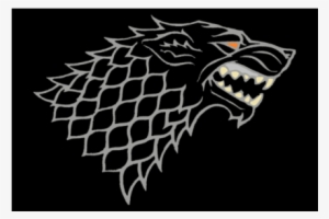 Zaprojektuj Podobną Koszulkę Zgłoś Naruszenie Nadruk - Direwolf Game Of Thrones Logo #3262723