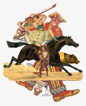 Filmography - “ - Vintage Horse & Rider Shower Curtain #3262892