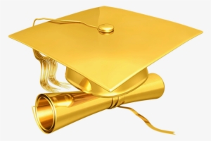 Cap And Diploma Images - Gold Cap And Diploma #3263108