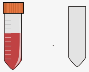 Tubo Falcon Com Sangue #3263208
