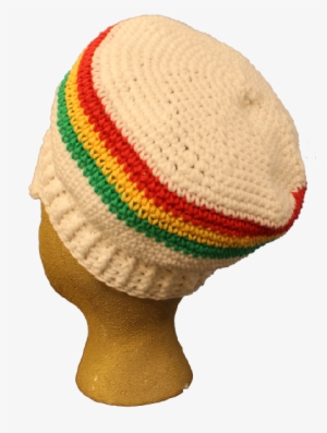 Hand Made Knitted Rasta Beanie Sku - Knit Cap #3263646