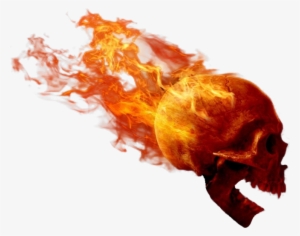Memezasf Skullhead Skull Explosion Fire Bomb Boom Nuke - Skull Of Fire Png #3263890