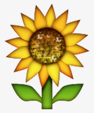 Sunflower Emoji Flowers Freetoedit - Sunflower Emoji #3264999