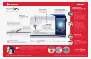 As A Result, Designer Epic™ Sewing And Embroidery Machine - Husqvarna Viking Designer Epic #3265157