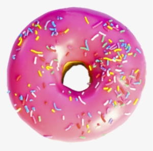 Photo - Pink Donut Transparent Background #3265333