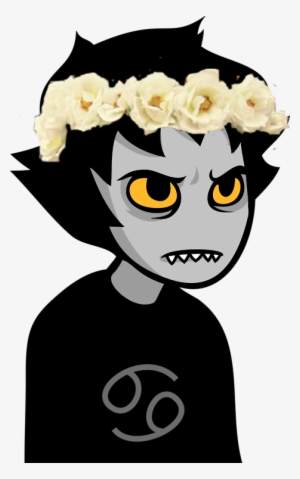 Karkat Vantas Flower Crown 3 - Karkat Vantas Talksprite #3265859